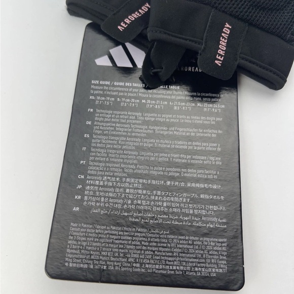Adidas Essential Training Gloves Weight Lifting Workout Fitness Gym Women Sz M - Picture 11 of 11